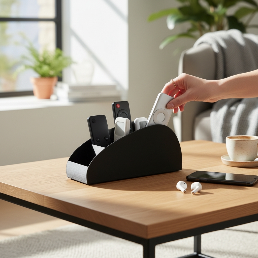 Modern Remote & More Organizer - View 2